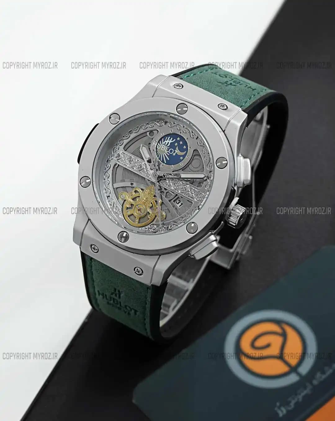 ساعت مچی مردانه هابلوت HUBLOT مدل بیگ بنگ کد 2482 — تصویر ۴