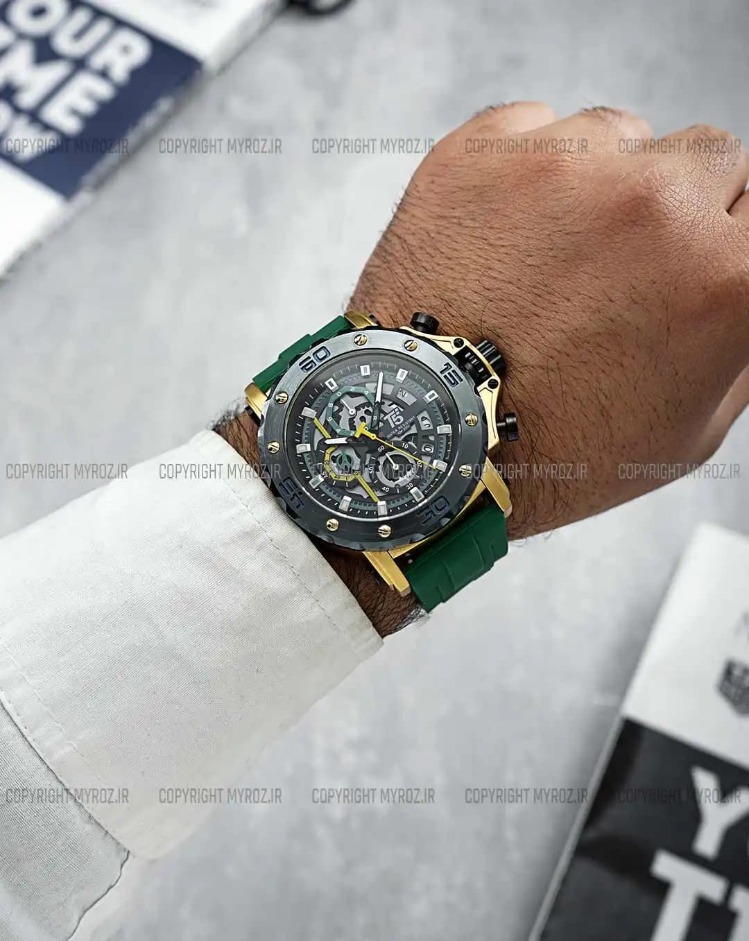 ساعت مچی مردانه تی فایو T5 مدل TH3914G کد 2473 — تصویر ۳