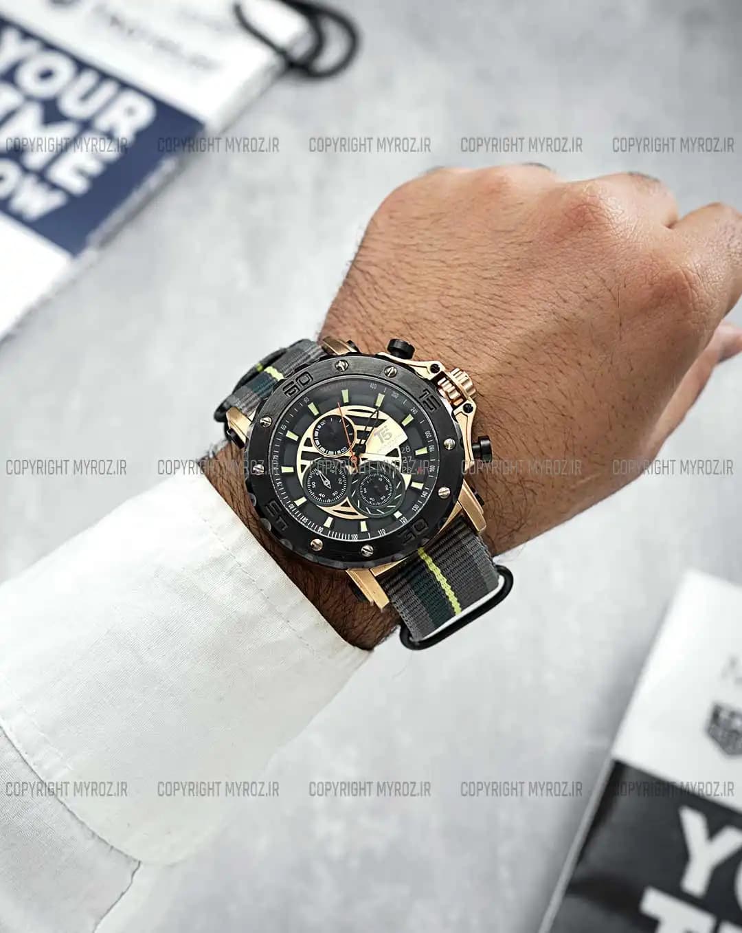 ساعت مچی مردانه تی فایو T5 مدل TH3946G کد 2471 — تصویر ۹