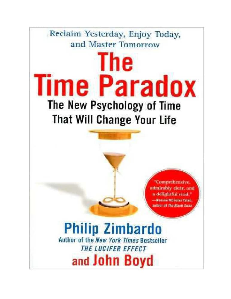 کتاب The Time Paradox (پارادوکس زمان) نسخه انگلیسی PDF | فیلیپ زیمباردو