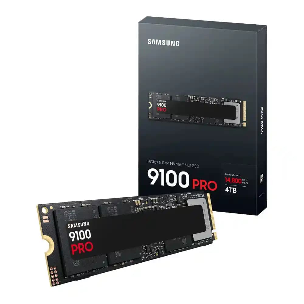 حافظه SSD اینترنال سامسونگ مدل 9100 Pro ظرفیت 4 ترابایت — تصویر ۳