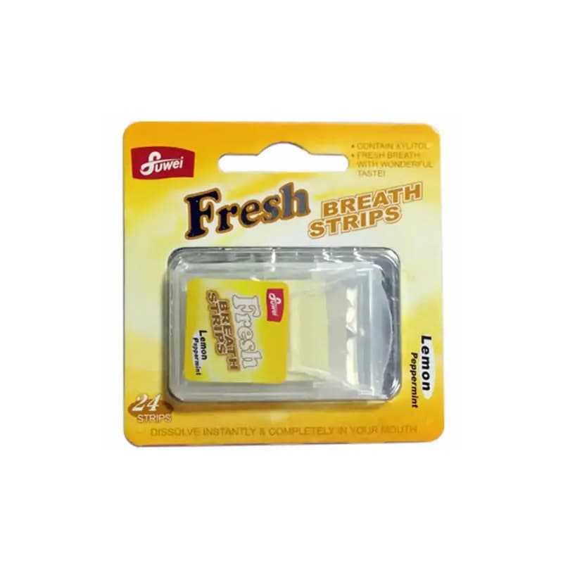 خوشبو کننده دهان کاغذی fresh رایحه لیمو
