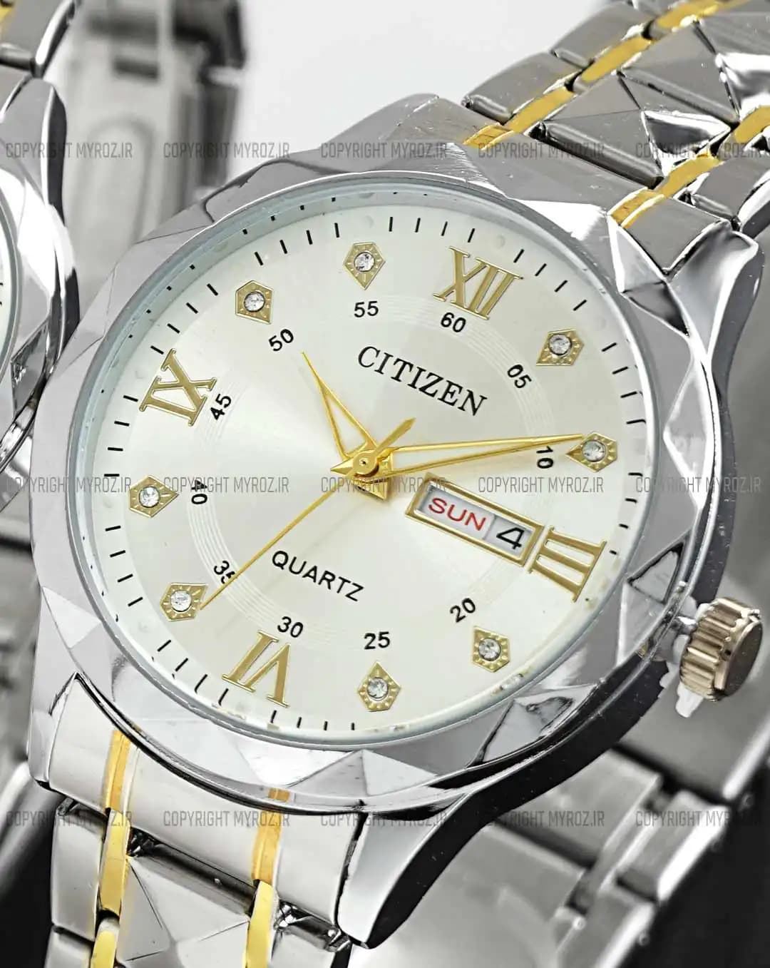 ست ساعت مچی سیتیزن CITIZEN مدل VIP کد 2447 — تصویر ۴