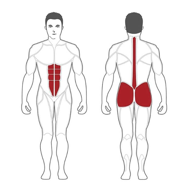 نیمکت فیله کمر استیل فلکس 90 درجه Steel Flex NRCH — تصویر ۲
