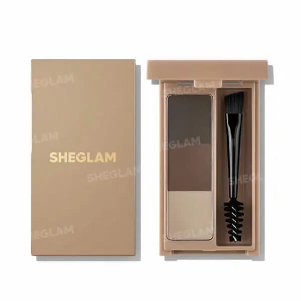 پالت سایه ابرو ۳ رنگ Puff Brow شیگلم — تصویر ۷