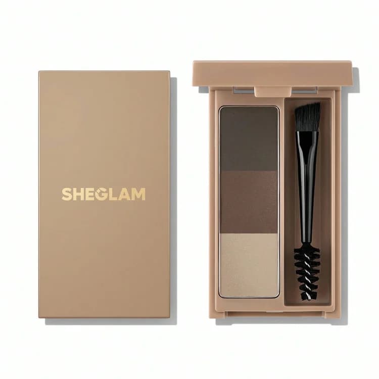 پالت سایه ابرو ۳ رنگ Puff Brow شیگلم