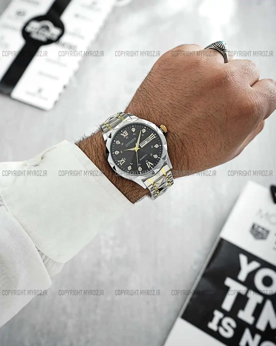 ساعت مچی مردانه سیتیزن CITIZEN مدل VIP کد 2442 — تصویر ۲