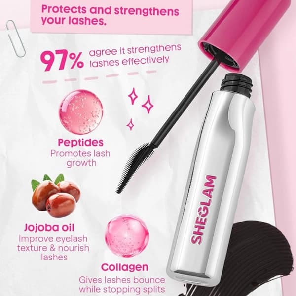 ریمل بلند‌کننده ضد آب شیگلم مدل Lashlighter Up &amp — تصویر ۲
