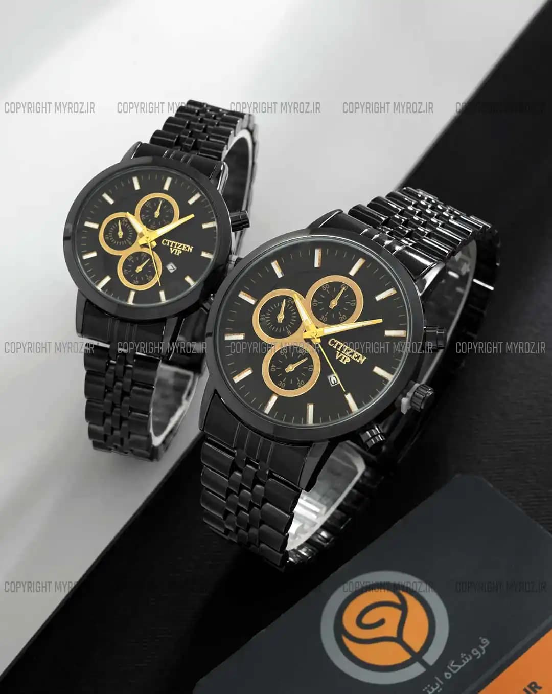 ست ساعت مچی سیتیزن CITIZEN مدل VIP کد 2433 — تصویر ۳