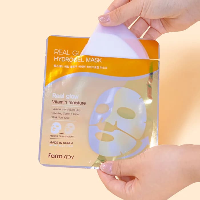 ماسک ورقه‌ای روشن کننده Glow Vitamin فارم استی ۳۵گرم — تصویر ۲
