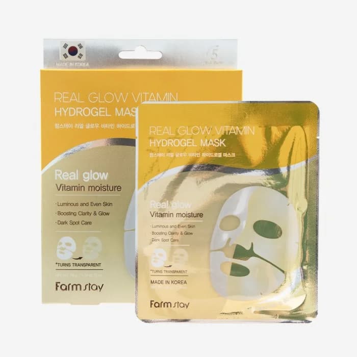 ماسک ورقه‌ای روشن کننده Glow Vitamin فارم استی ۳۵گرم