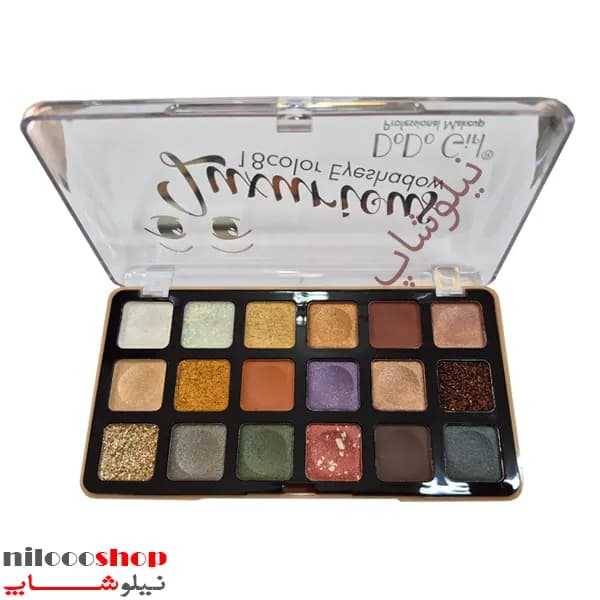 پالت سایه چشم دودوگرل 18 رنگ کد D3172