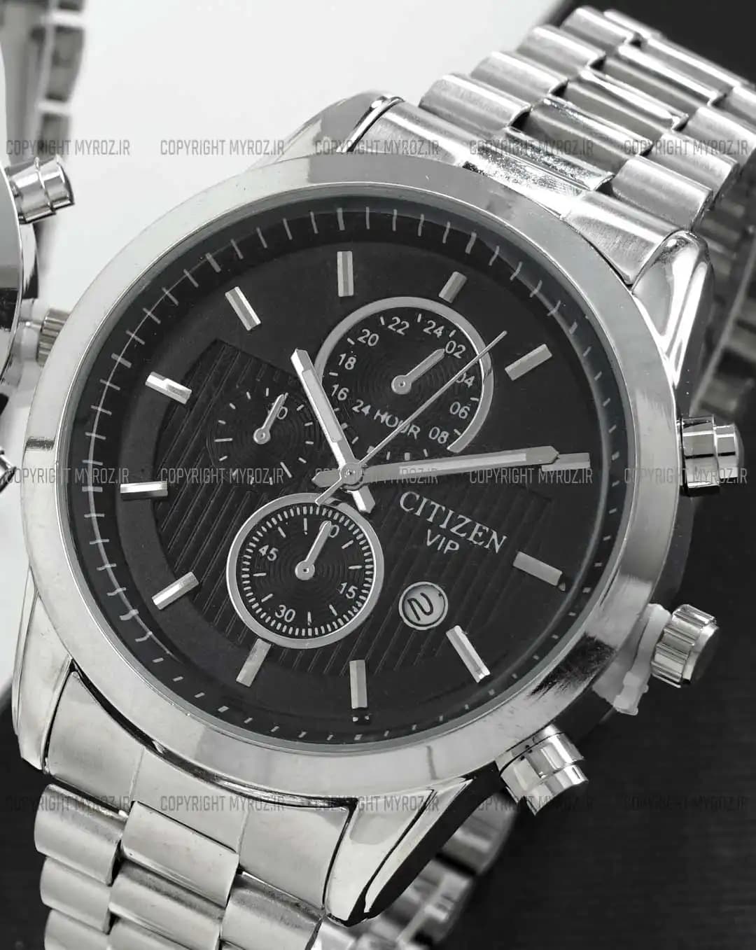 ست ساعت مچی سیتیزن CITIZEN مدل VIP کد 2430 — تصویر ۴