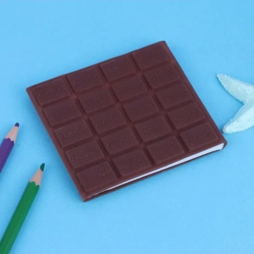 دفترچه یادداشت 60برگ طرح شکلاتی