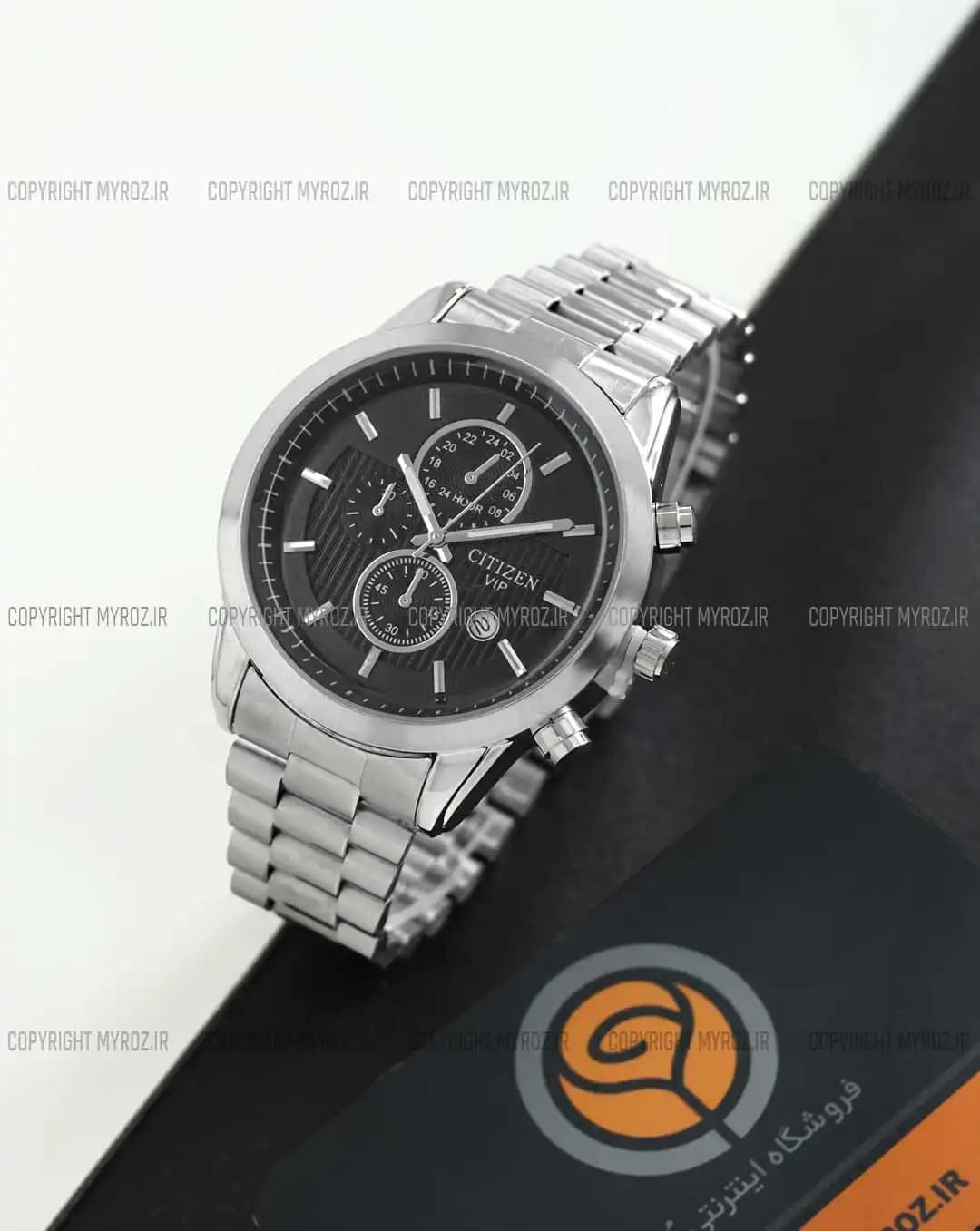 ساعت مچی مردانه سیتیزن CITIZEN مدل VIP کد 2428 — تصویر ۳