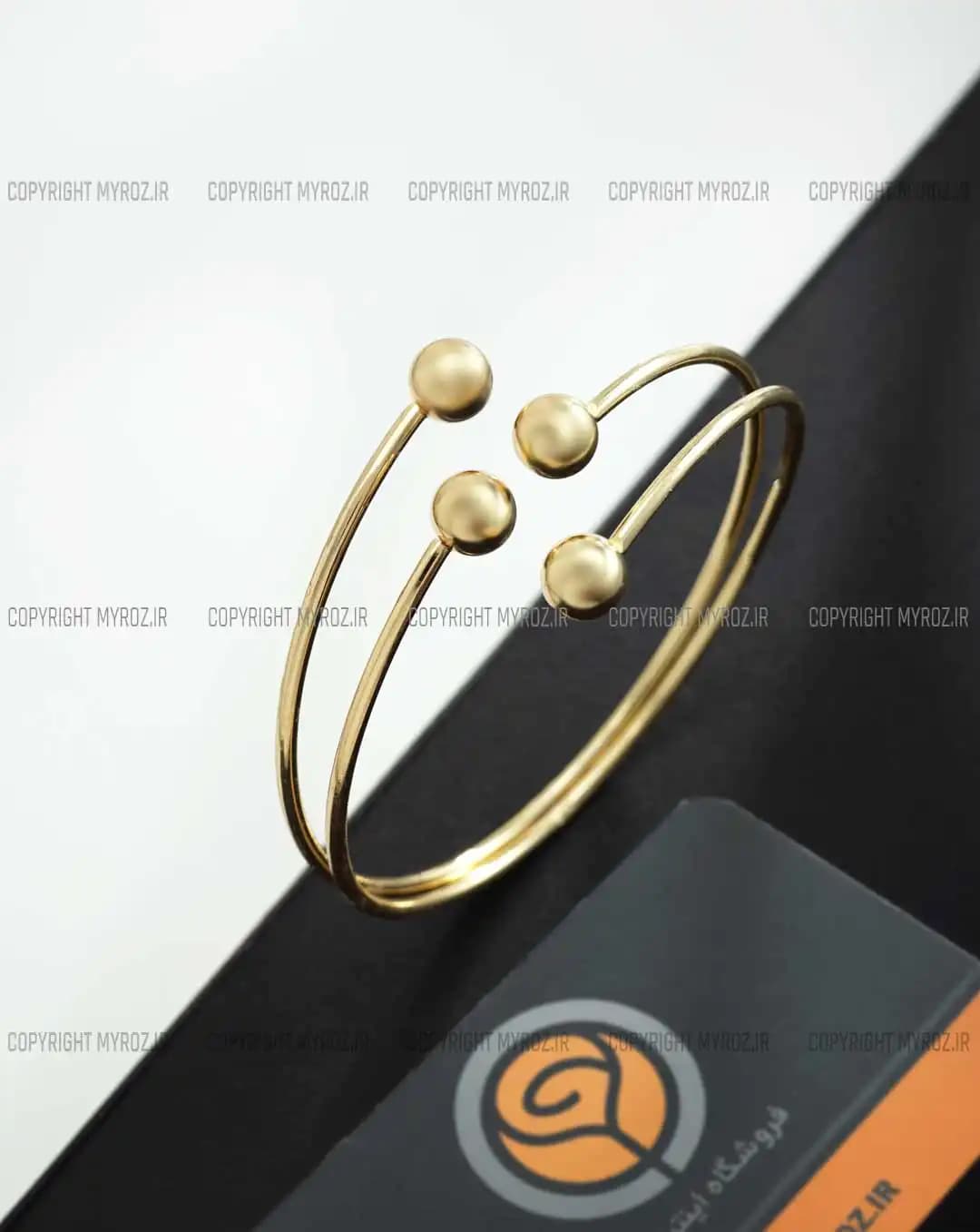 دستبند استیل زنانه شنل CHANEL مدل النگویی کد 2422 — تصویر ۳