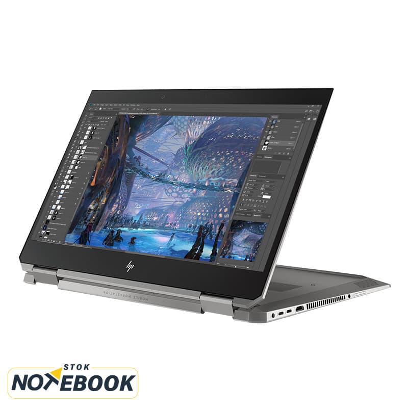 لپ تاپ اچ پی مدل ZBook Studio X360 G5 | i7-8850H/32GB/1TB/Intel UHD/15.6 inch 4K – C — تصویر ۶