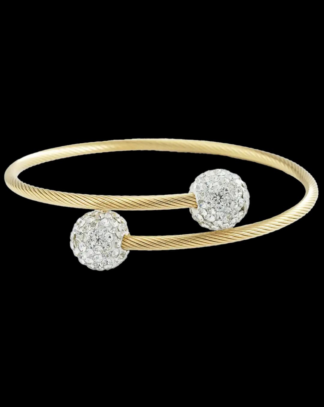 دستبند استیل زنانه کارتیر CARTIER مدل النگویی کد 2402 — تصویر ۲