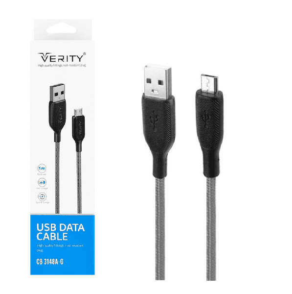 کابل شارژ TYPE-C برند VERITY مدل 3148
