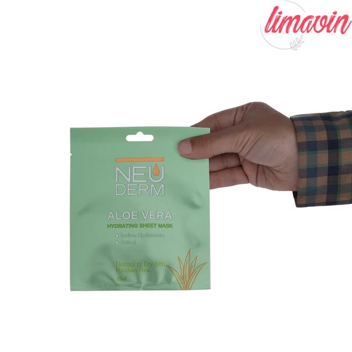 ماسک صورت نئودرم مدل Aloevera حجم 25 میلی لیتر — تصویر ۴