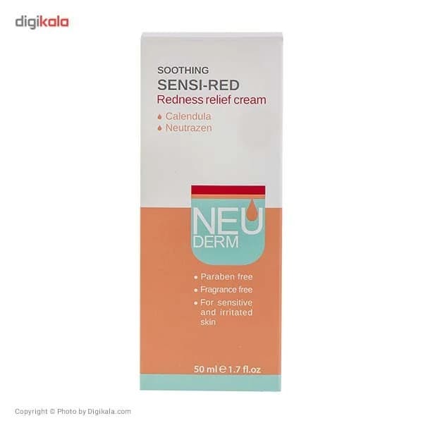 کرم ترمیم کننده نئودرم مدل Soothing Sensi-Red حجم 50 میلی لیتر — تصویر ۹