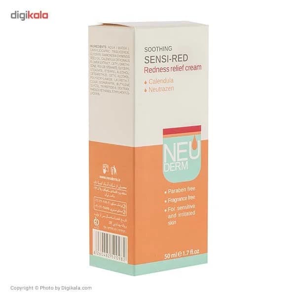 کرم ترمیم کننده نئودرم مدل Soothing Sensi-Red حجم 50 میلی لیتر — تصویر ۱۰