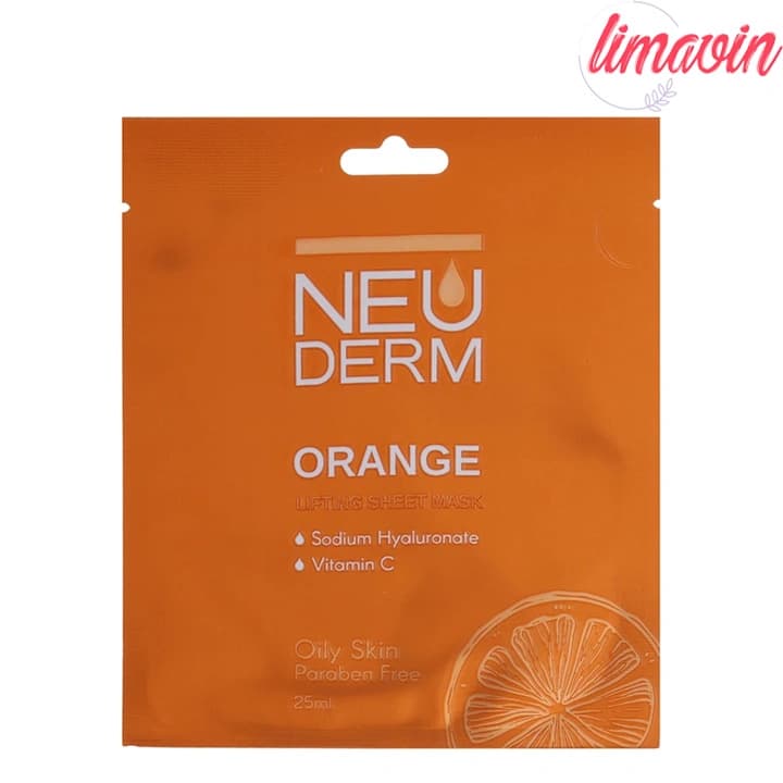 ماسک صورت نئودرم مدل Orange حجم 25 میلی لیتر — تصویر ۲