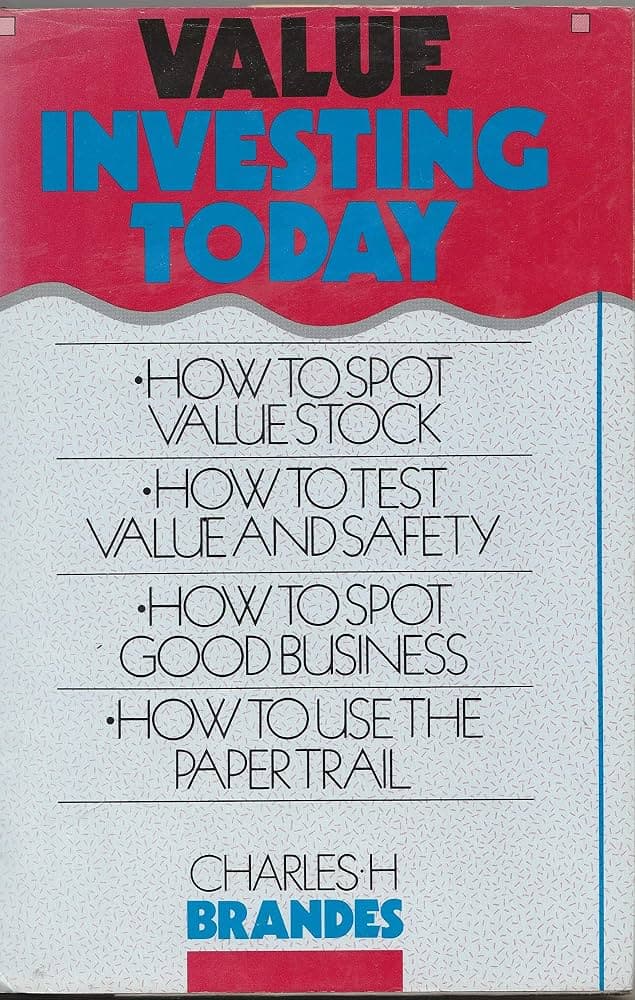 کتاب Value Investing Today (سرمایهگذاری ارزشی امروز) نسخه انگلیسی PDF | چارلز برندز