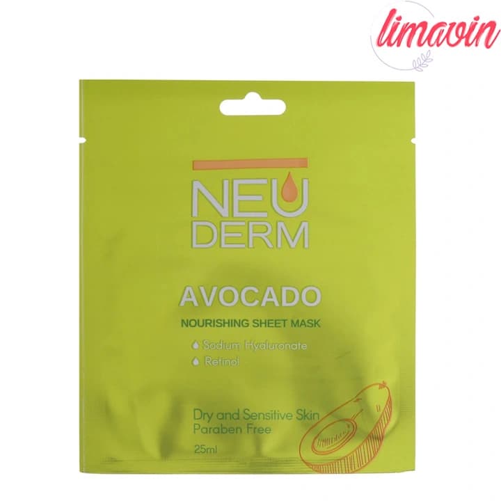 ماسک صورت نئودرم مدل Avocado حجم 25 میلی لیتر — تصویر ۲