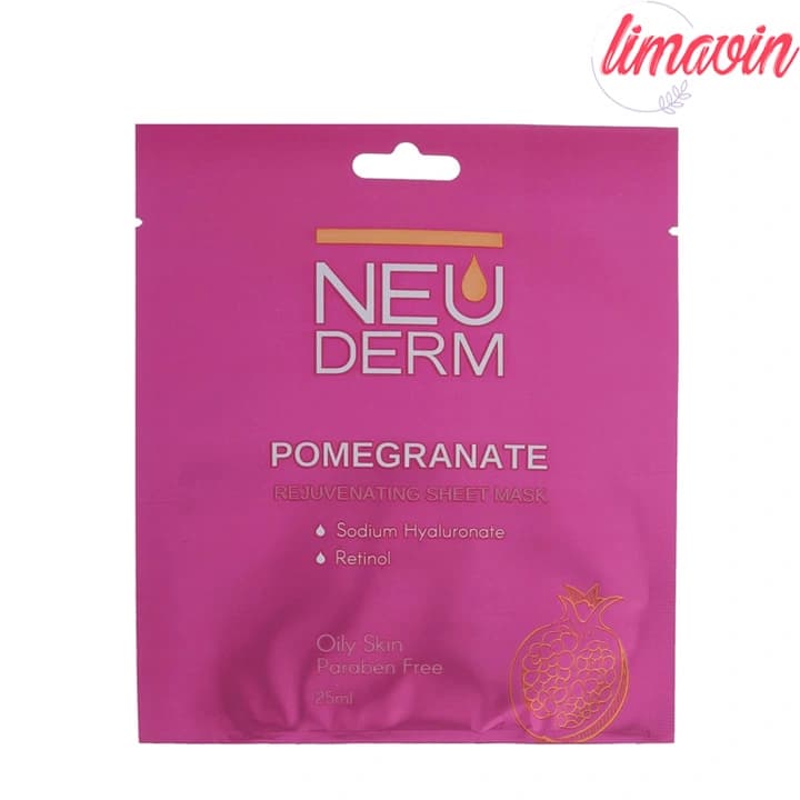 ماسک صورت نئودرم مدل Pomegranate حجم 25 میلی لیتر — تصویر ۲