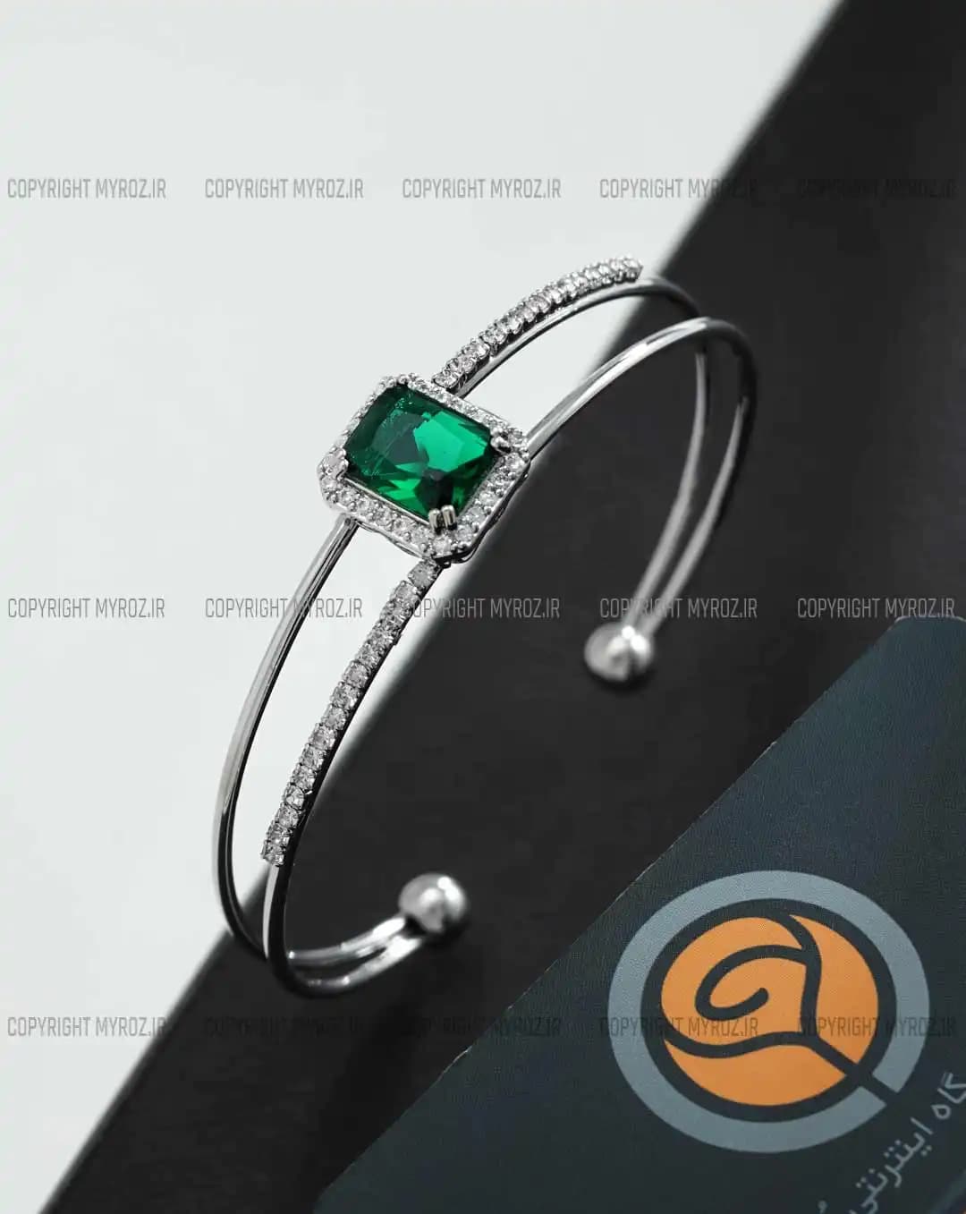 دستبند استیل زنانه شنل CHANEL مدل جواهری کد 2395 — تصویر ۳