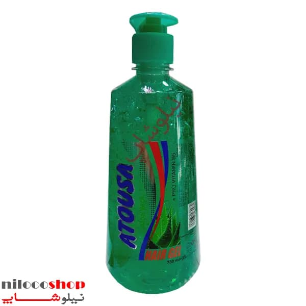 ژل موی آتوسا حاوی عصاره آلوئه ورا حجم 750 میلی لیتر — تصویر ۲