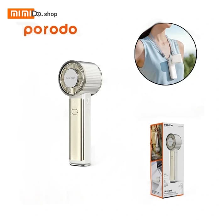 پنکه دستی پرودو Porodo Lifestyle Chillo Cryo PDLFSTSM101BG — تصویر ۶