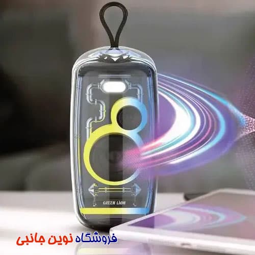 اسپیکر بلوتوث گرین لاین مدل Palma Pro ا Green Lion Palma Pro GNPLPWSPKRBK Wireless Speaker (تک/عمده) — تصویر ۵