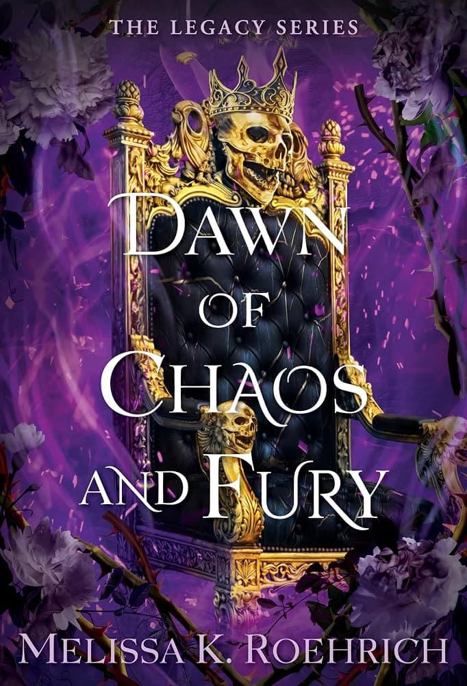 کتاب Dawn of Chaos and Fury: The Legacy Book 4 (طلوع آشوب و خشم: کتاب چهارم میراث) نسخه انگلیسی PDF | ملیسا کی. روهریچ