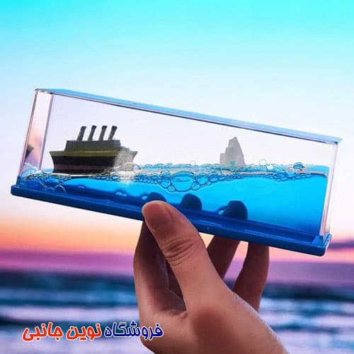 کشتی تایتانیک شناور دکوراتیو RIVA SALES Cruise Ship Fluid Drift Bottle | Cruise Ship Fluid Drift (تک / عمده)