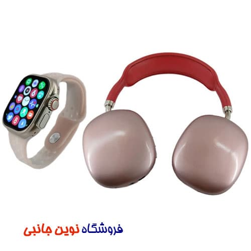 ساعت هوشمند همراه با هدفون مدل P9 ULTRA2 دارای 7 بند ا P9 ULTRA2 Smart watch 7+1 Seven Plus One (تک/عمده) — تصویر ۴