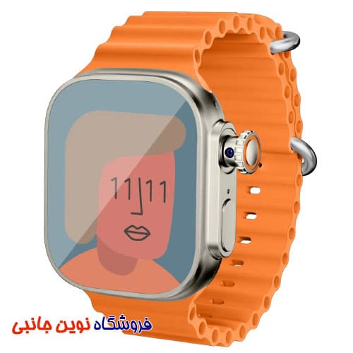 ساعت هوشمند سیم کارتی دوربین مخفی ویسمی مدل WS10 ULTRA دارای 3 بند ا WISME WS10 ULTRA Smart Watch (تک / عمده )