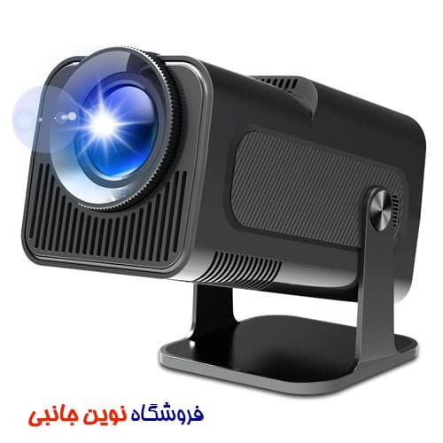 ویدیو پروژکتور هوشمند مدل HY320 Mini اندروید 130 اینچ قابل حمل | Projector HY320 Mini Newly Native 720P Android 11 4K (تک و عمده)