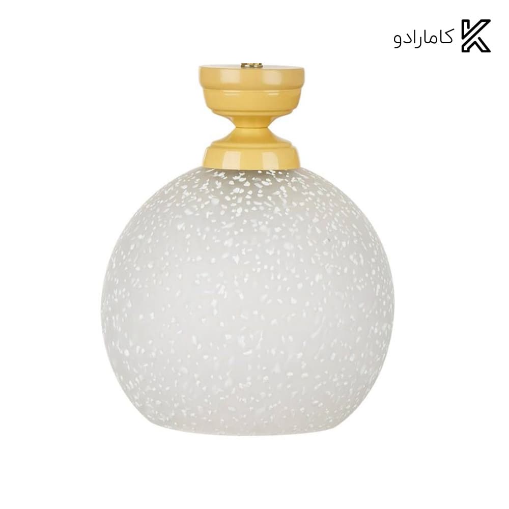 چراغ آویز فلزی چشمه نور تک شعله کد G555-1H-CR — تصویر ۳