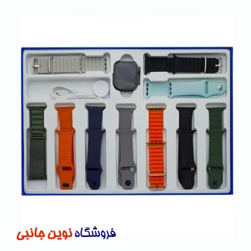 ساعت هوشمند ویسمی مدل WS-57 Ultra2 دارای 10 بند ا Wisme WS-57 Ultra2 Smart watch 10+1 Seven Plus One (تک/عمده) — تصویر ۳