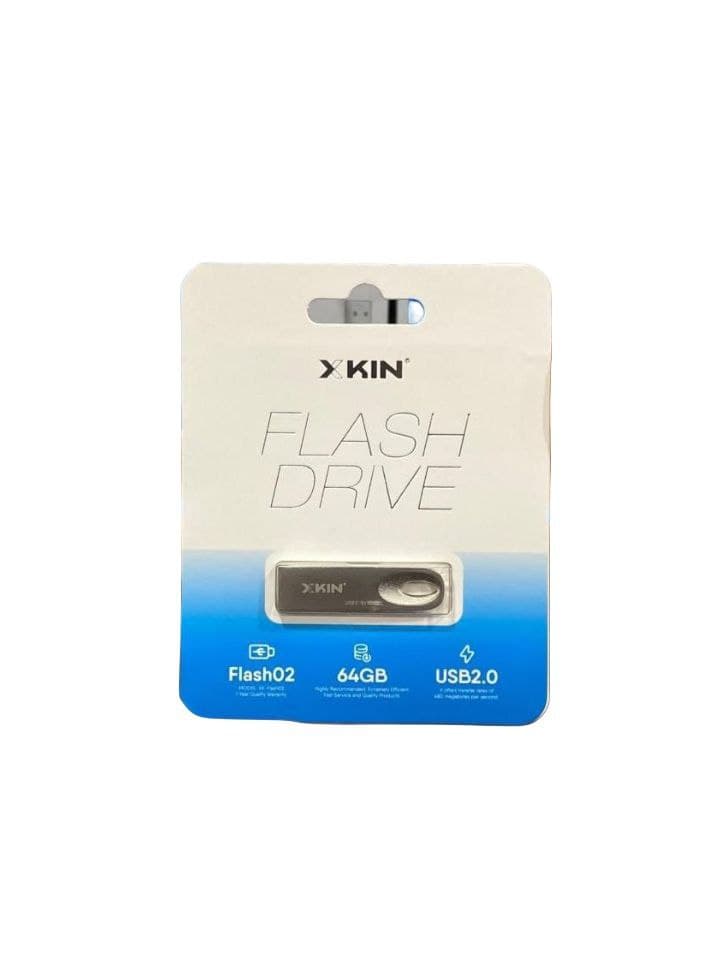 فلش مموری ایکس کین مدل XK-FLASH02 ظرفیت 64 گیگابایت | XKIN XK-FLASH02 64GB flash memory (تک / عمده)