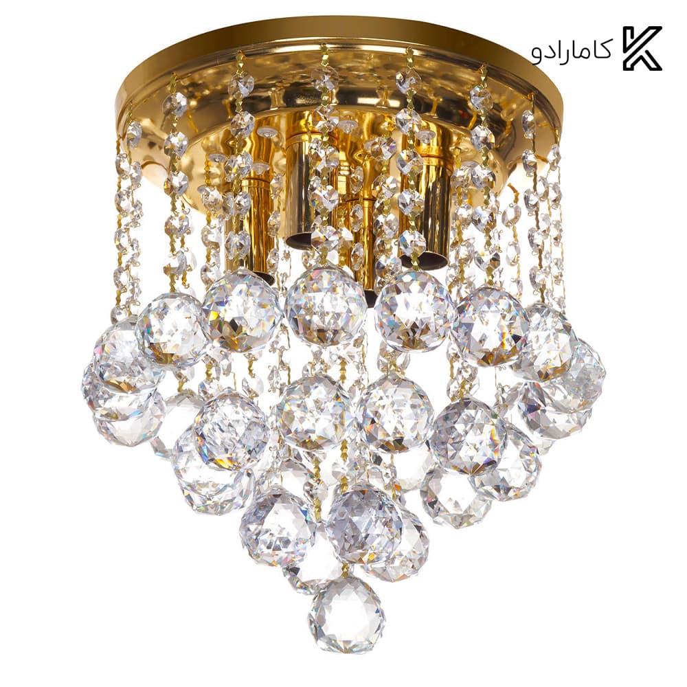 لوستر فلزی چشمه نور کد 6638/20
