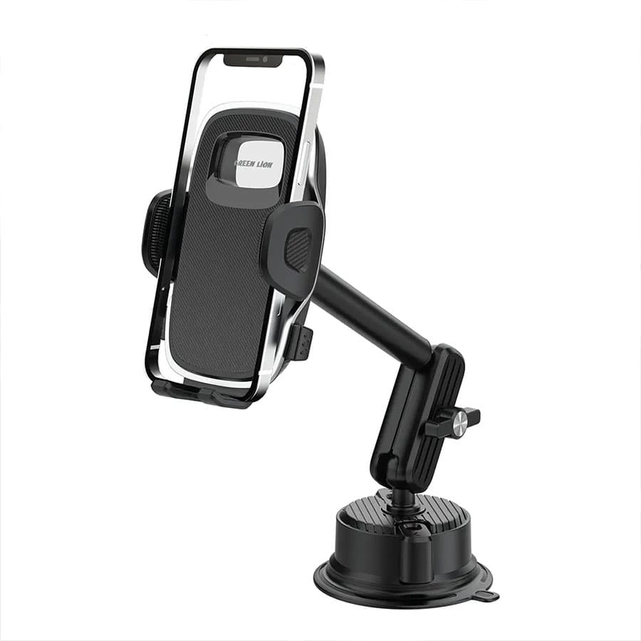 هولدر مکشی موبایل خودرو گرین لاین Green Lion GX-38 Suction Phone Holder