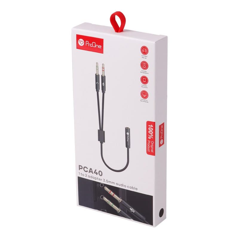 تبدیل ۲ به ۱ صدا ProOne PCA40 30cm کد 5175-8469 — تصویر ۴