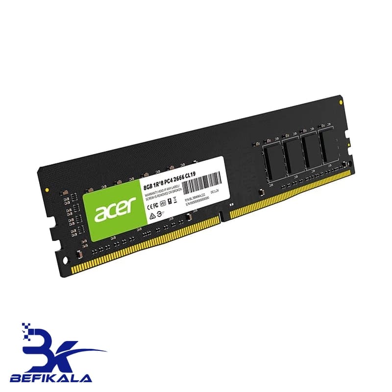 رم دسکتاپ ایسر ظرفیت 8 گیگابایت RAM 8GB ACER 3200 D4 PC UD100 — تصویر ۲