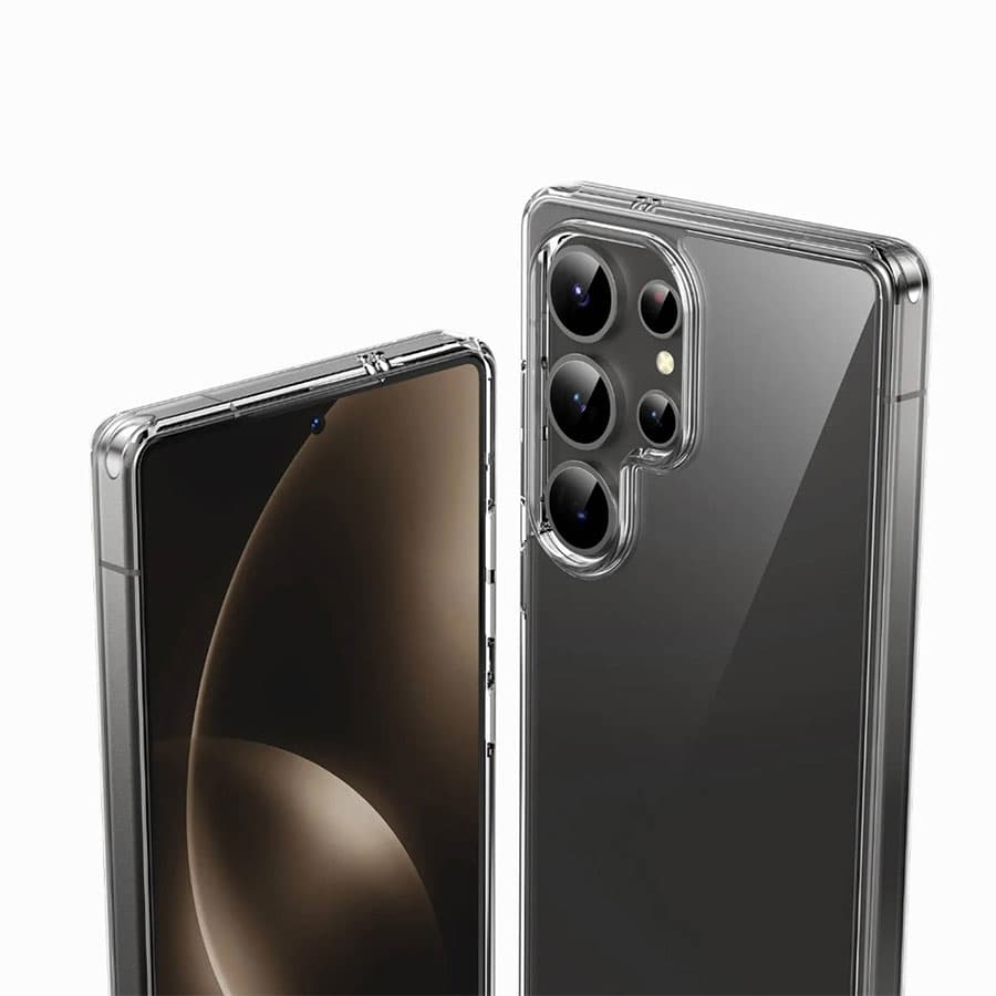 قاب کریستالی شفاف گرین لاین سامسونگ اس 25 اولترا Green Lion Crystal Clear Case Samsung S25 Ultra