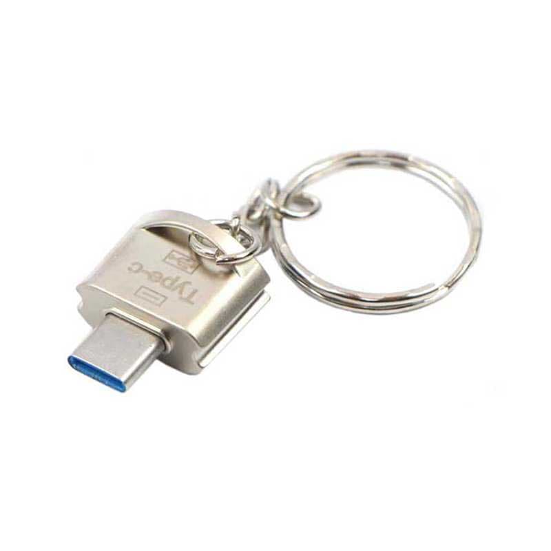 تبدیل OTG فلزی USB به Type-c مدل JY-920 کد 3347-9280-9281