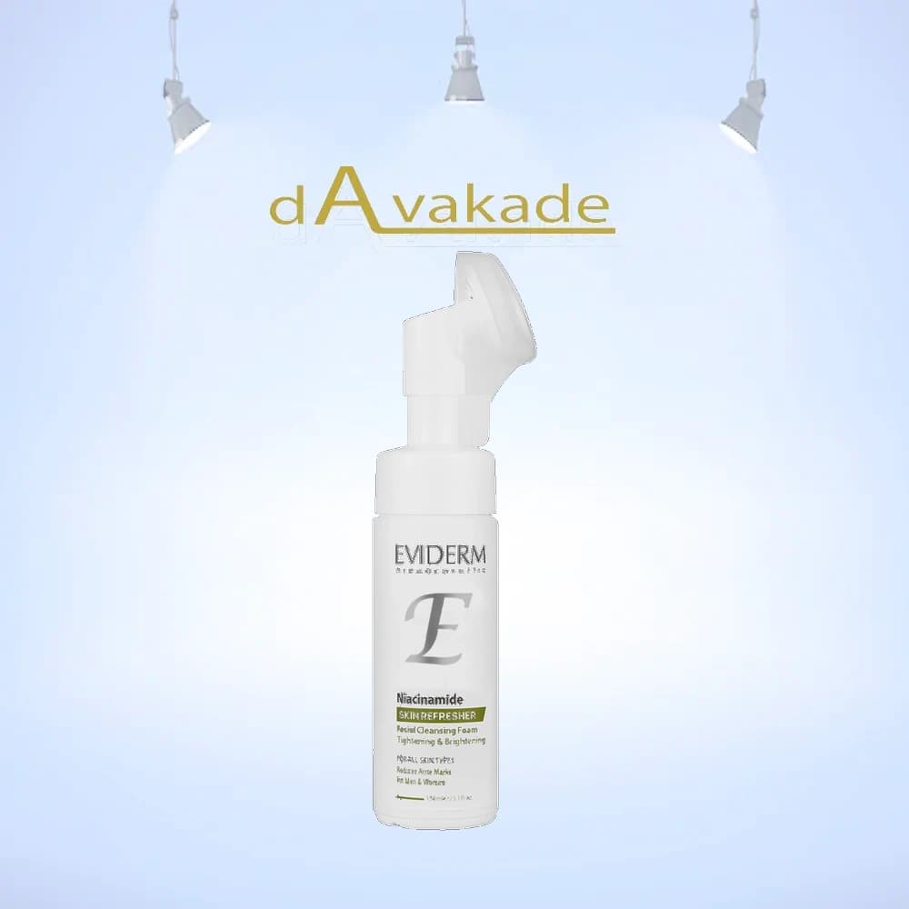 EVIDERM فوم شستشوی صورت نیاسین آمید