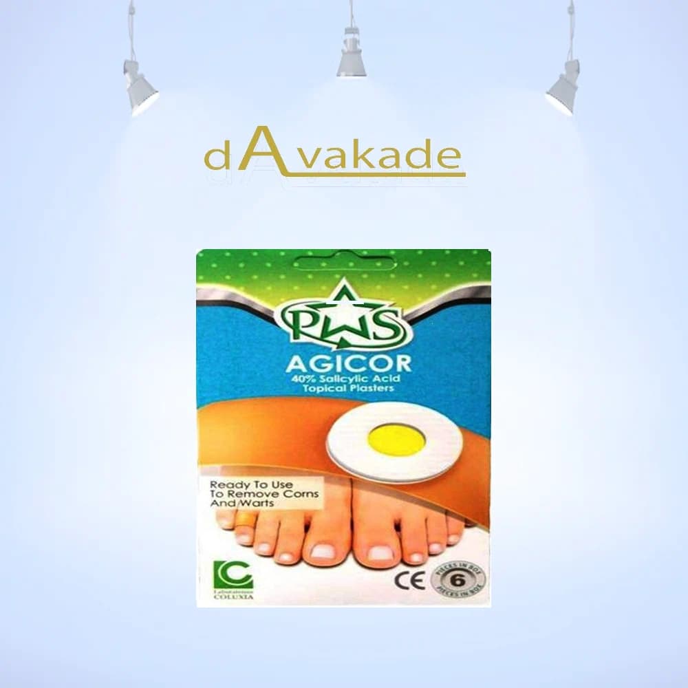 چسب میخچه AGICOR (آبی) — تصویر ۲